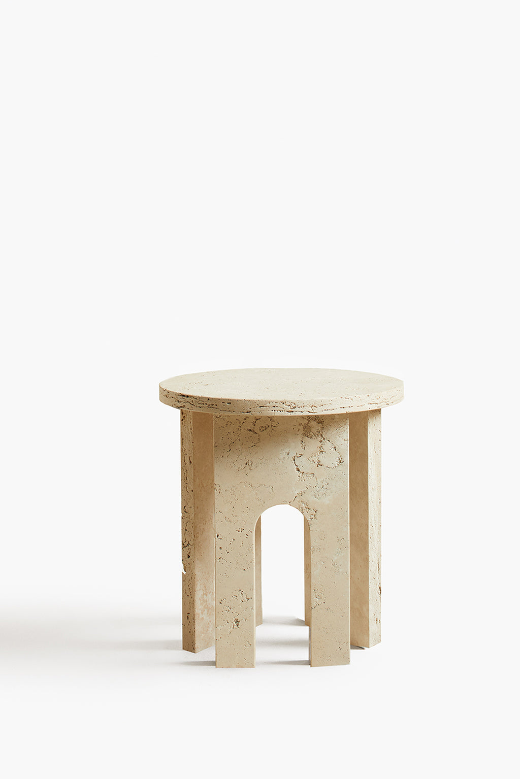 WADI SIDE TABLE - TRAVERTINE – Bofred